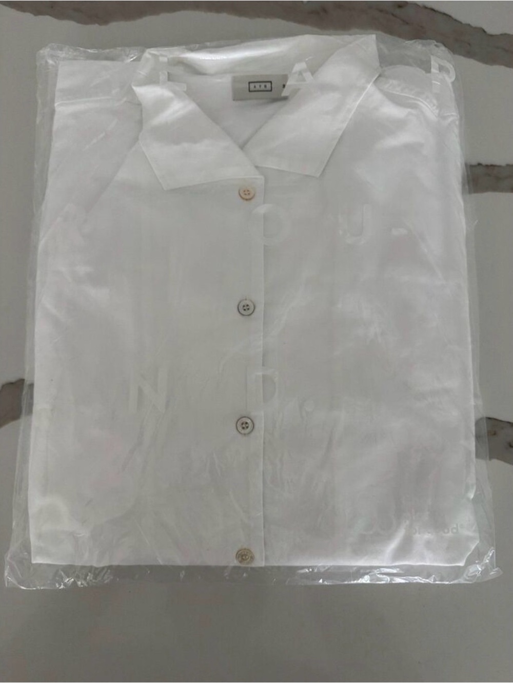AYR The Tate Button Down Shirt Oxford White Women’s Size Medium | New With Tags